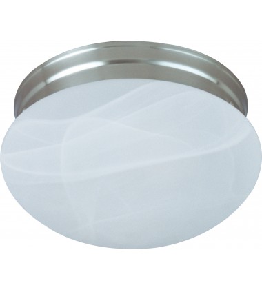  Essentials 2-Light Flush Mount-(5885MRSN)-Maxim