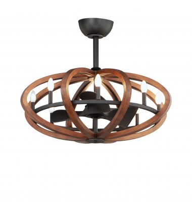 Bodega Bay 8-Light WiFi-enabled LED Fandelight-(61004APAR)-Maxim  Bodega Bay 8-Light WiFi-enabled LED Fandelight-(61004APAR)-Maxim