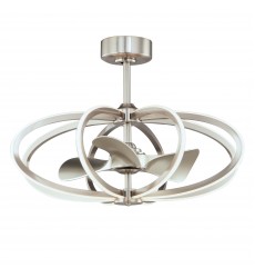  Solstice 8-Light WiFi-enabled LED Fandelight-(61005SN)-Maxim