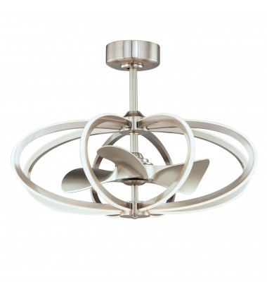  Solstice 8-Light WiFi-enabled LED Fandelight-(61005SN)-Maxim