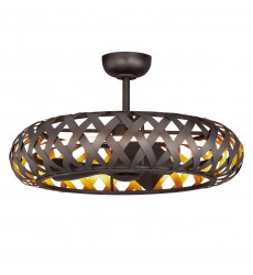  Weave WiFi-enabled LED Fandelight-(61010BZGTGLD)-Maxim