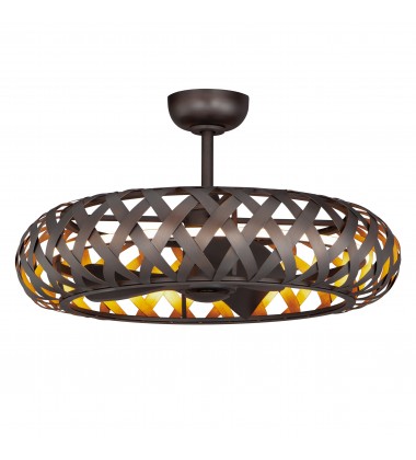  Weave WiFi-enabled LED Fandelight-(61010BZGTGLD)-Maxim