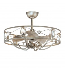 Solitaire 6-Light WiFi-enabled LED Fandelight-(61013SM)-Maxim Solitaire 6-Light WiFi-enabled LED Fandelight-(61013SM)-Maxim