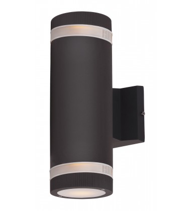  Lightray 2-Light Wall Sconce-(6112ABZ)-Maxim