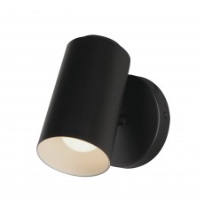  SpotLight Outdoor LED Sconce - Cylinder-(62001BK)-Maxim