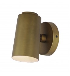  SpotLight Outdoor LED Sconce - Cylinder-(62001NAB)-Maxim