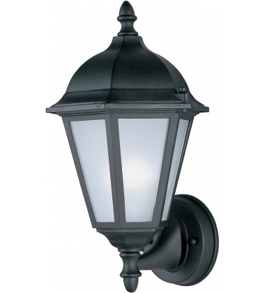  Westlake LED 1-Light Outdoor Wall Lantern-(65102BK)-Maxim