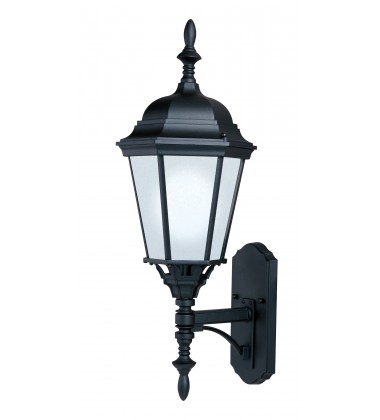  Westlake LED 1-Light Outdoor Wall Lantern-(65103BK)-Maxim