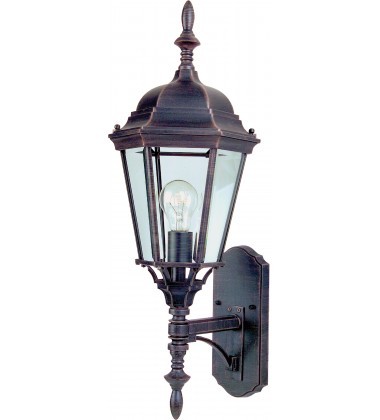  Westlake LED 1-Light Outdoor Wall Lantern-(65103RP)-Maxim