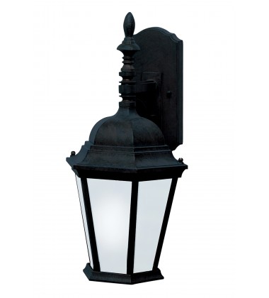  Westlake LED 1-Light Outdoor Wall Lantern-(65104BK)-Maxim