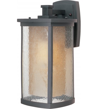  Bungalow LED 1-Light Wall Lantern-(65654CDWSBZ)-Maxim