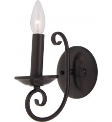 Loft 1-Light Wall Sconce-(70001OI)-Maxim  Loft 1-Light Wall Sconce-(70001OI)-Maxim