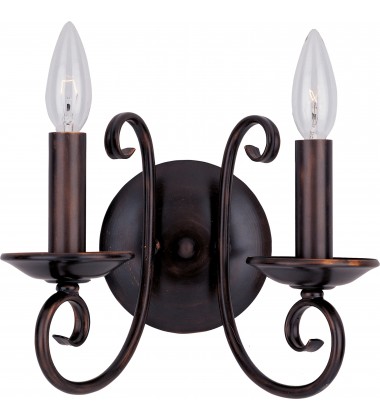 Loft 2-Light Wall Sconce-(70002OI)-Maxim  Loft 2-Light Wall Sconce-(70002OI)-Maxim
