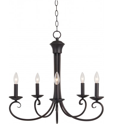 Loft 5-Light Chandelier-(70005OI)-Maxim  Loft 5-Light Chandelier-(70005OI)-Maxim