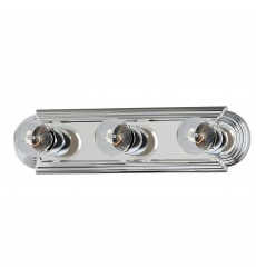 Essentials 3-Light Racetrack Bath Vanity Light-(7123PC)-Maxim