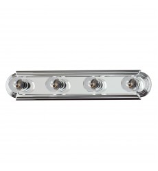  Essentials 4-Light Racetrack Bath Vanity Light-(7124PC)-Maxim