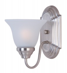  Essentials 1-Light Wall Sconce-(8011FTSN)-Maxim