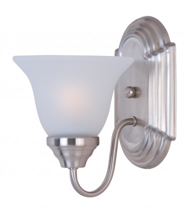  Essentials 1-Light Wall Sconce-(8011FTSN)-Maxim