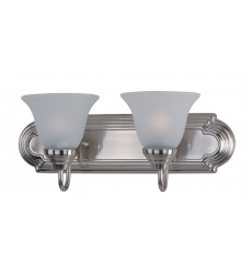  Essentials 2-Light Bath Vanity-(8012FTSN)-Maxim