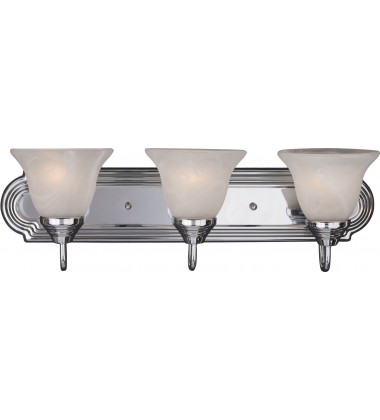  Essentials 3-Light Bath Vanity-(8013MRPC)-Maxim