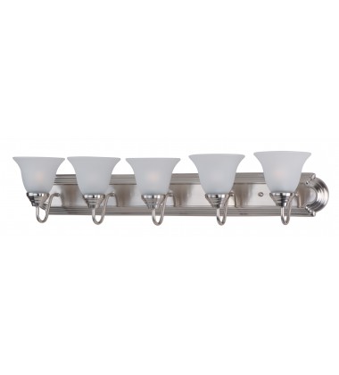  Essentials 5-Light Bath Vanity-(8015FTSN)-Maxim