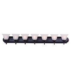 Essentials 7-Light Bath Vanity-(8016FTOI)-Maxim Essentials 7-Light Bath Vanity-(8016FTOI)-Maxim
