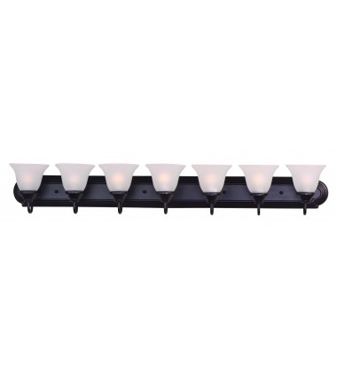  Essentials 7-Light Bath Vanity-(8016FTOI)-Maxim