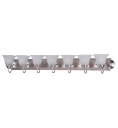 Essentials 7-Light Bath Vanity-(8016FTSN)-Maxim Essentials 7-Light Bath Vanity-(8016FTSN)-Maxim