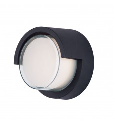  Eyebrow LED Outdoor Wall Sconce-(86162BK)-Maxim