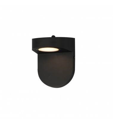  Ledge LED Outdoor Wall Sconce w/ Photocell-(86198BK/PHC)-Maxim