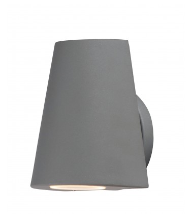  Mini 1-Light LED Outdoor Wall Sconce-(86199SV)-Maxim