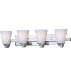  Conical 4-Light Bath Vanity-(9014SWSN)-Maxim