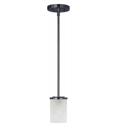  Corona 1-Light Mini Pendant-(90200FTBK)-Maxim