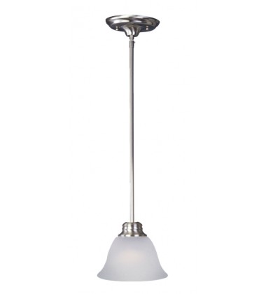 Malaga 1-Light Mini Pendant-(91067FTSN)-Maxim Malaga 1-Light Mini Pendant-(91067FTSN)-Maxim