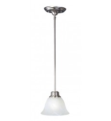  Malaga 1-Light Mini Pendant-(91067MRSN)-Maxim