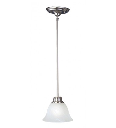  Malaga 1-Light Mini Pendant-(91067MRSN)-Maxim