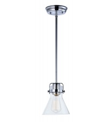  Seafarer 1-Light Pendant With Bulb-(91110CDPC/BUL)-Maxim