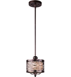  Mondrian 1-Light Mini Pendant-(91150WHUB)-Maxim
