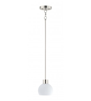 Coraline 1-Light Mini Pendant-(91270SWSN)-Maxim  Coraline 1-Light Mini Pendant-(91270SWSN)-Maxim