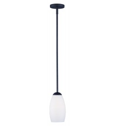  Taylor 1-Light Mini Pendant-(91650SWTXB)-Maxim