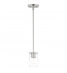  Sleek 1-Light Mini Pendant-(91840CDSN)-Maxim