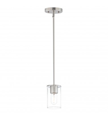  Sleek 1-Light Mini Pendant-(91840CDSN)-Maxim
