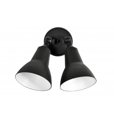 Spots 2-Light Outdoor Wall Mount-(92008BK)-Maxim