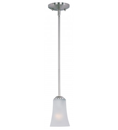  Logan 1-Light Mini Pendant-(92040FTSN)-Maxim