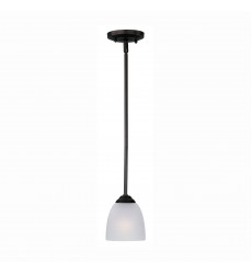 Stefan 1-Light Mini Pendant-(92061FTBK)-Maxim Stefan 1-Light Mini Pendant-(92061FTBK)-Maxim