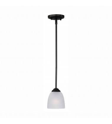  Stefan 1-Light Mini Pendant-(92061FTBK)-Maxim