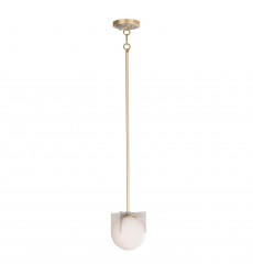  Finn 1-Light Mini pendant-(92470SWSBRBP)-Maxim