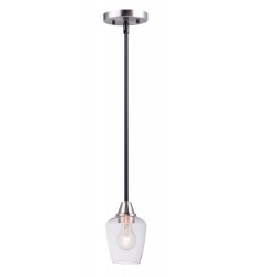  Goblet 1-Light Mini Pendant-(96120CLBKSN)-Maxim