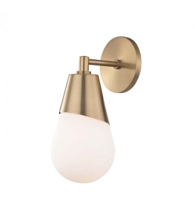 Cora 1 Light Wall Sconce (H101101-AGB) - Mitzi Lighting Cora 1 Light Wall Sconce (H101101-AGB) - Mitzi Lighting