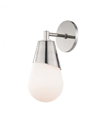 Cora 1 Light Wall Sconce (H101101-PN) - Mitzi Lighting Cora 1 Light Wall Sconce (H101101-PN) - Mitzi Lighting